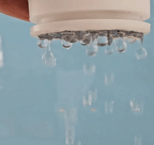 Shower Head Water Distribution